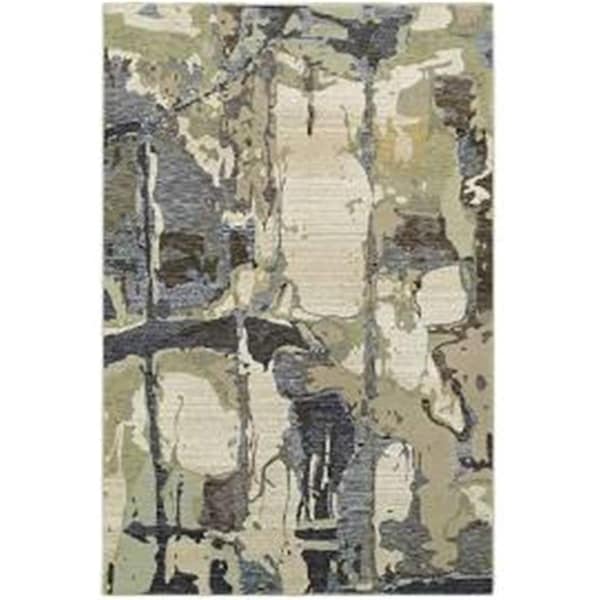 Oriental Weavers 10 x 13 ft. 2 in. Rectangle Evolution Area Rug, Blue and Grey E8027A305400ST - main